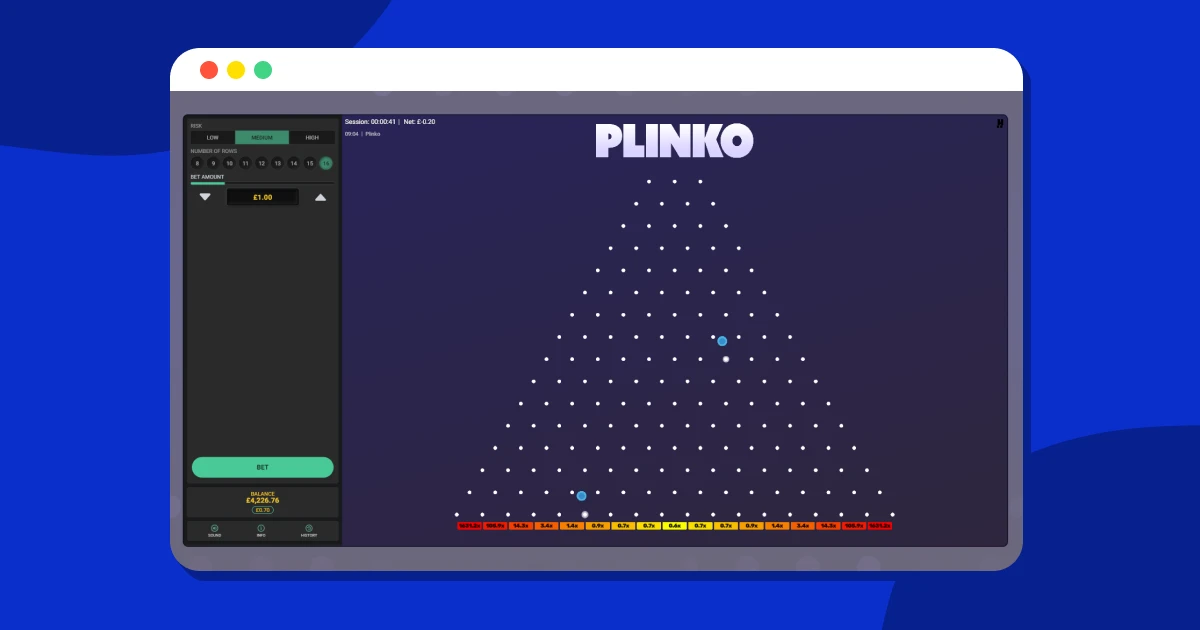 Plinko spel online