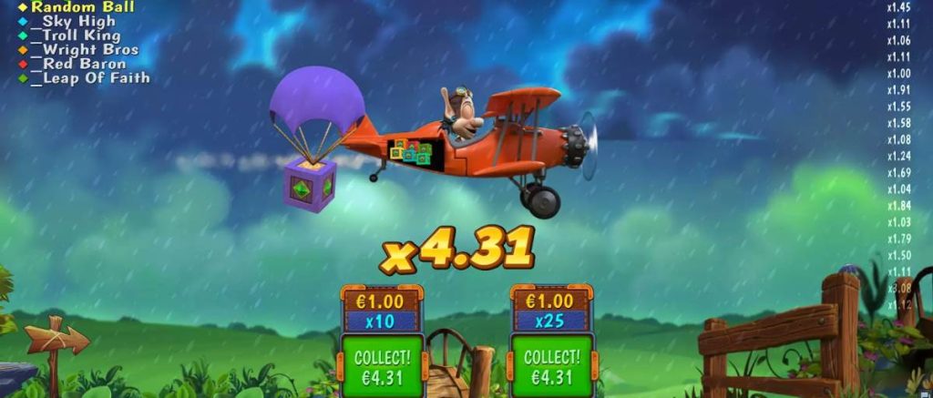 Игровой процесс Hugo up and away