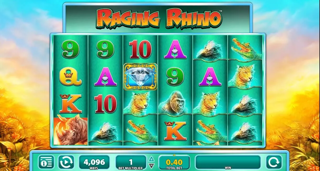 Raging Rhino interfaz