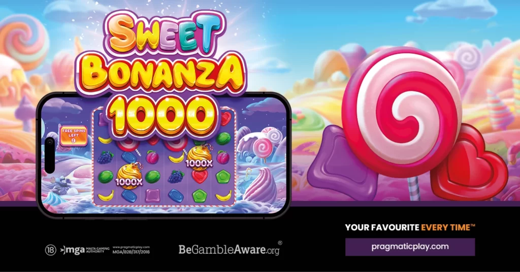 Application du jeu Sweet Bonanza.